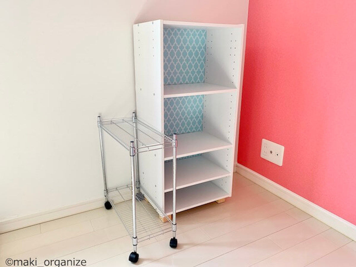【ダイソー】「ジョイントラック」で空間スッキリ! プロによる収納アイデア8の画像12