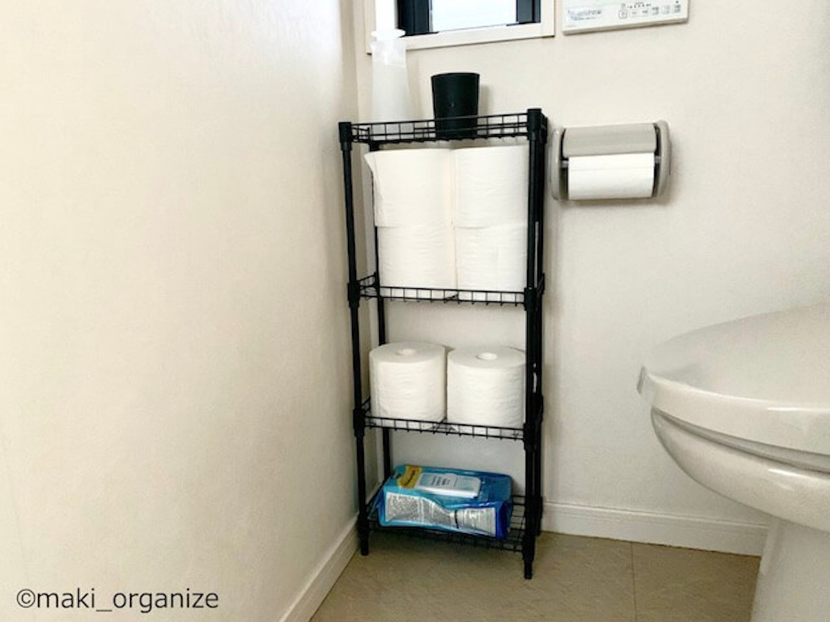 【ダイソー】「ジョイントラック」で空間スッキリ! プロによる収納アイデア8の画像4