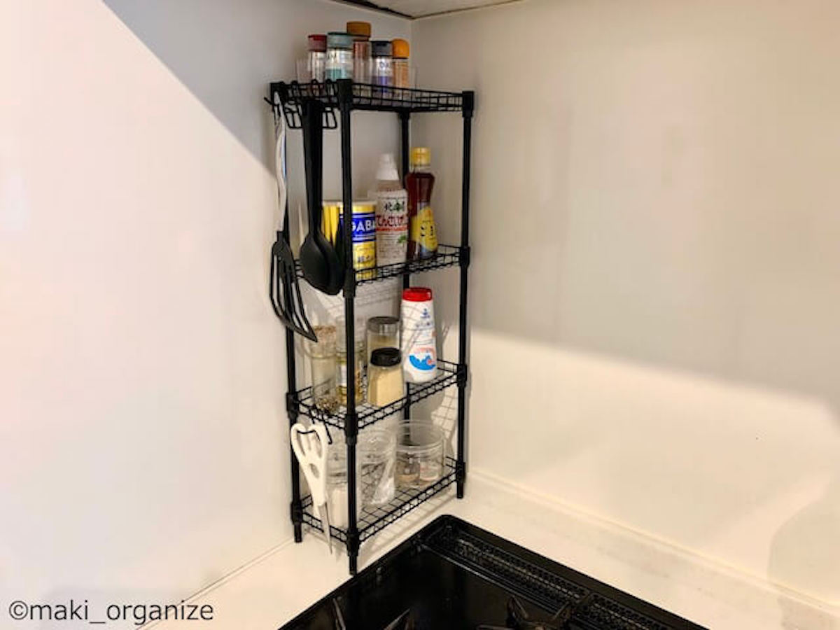 【ダイソー】「ジョイントラック」で空間スッキリ! プロによる収納アイデア8の画像5