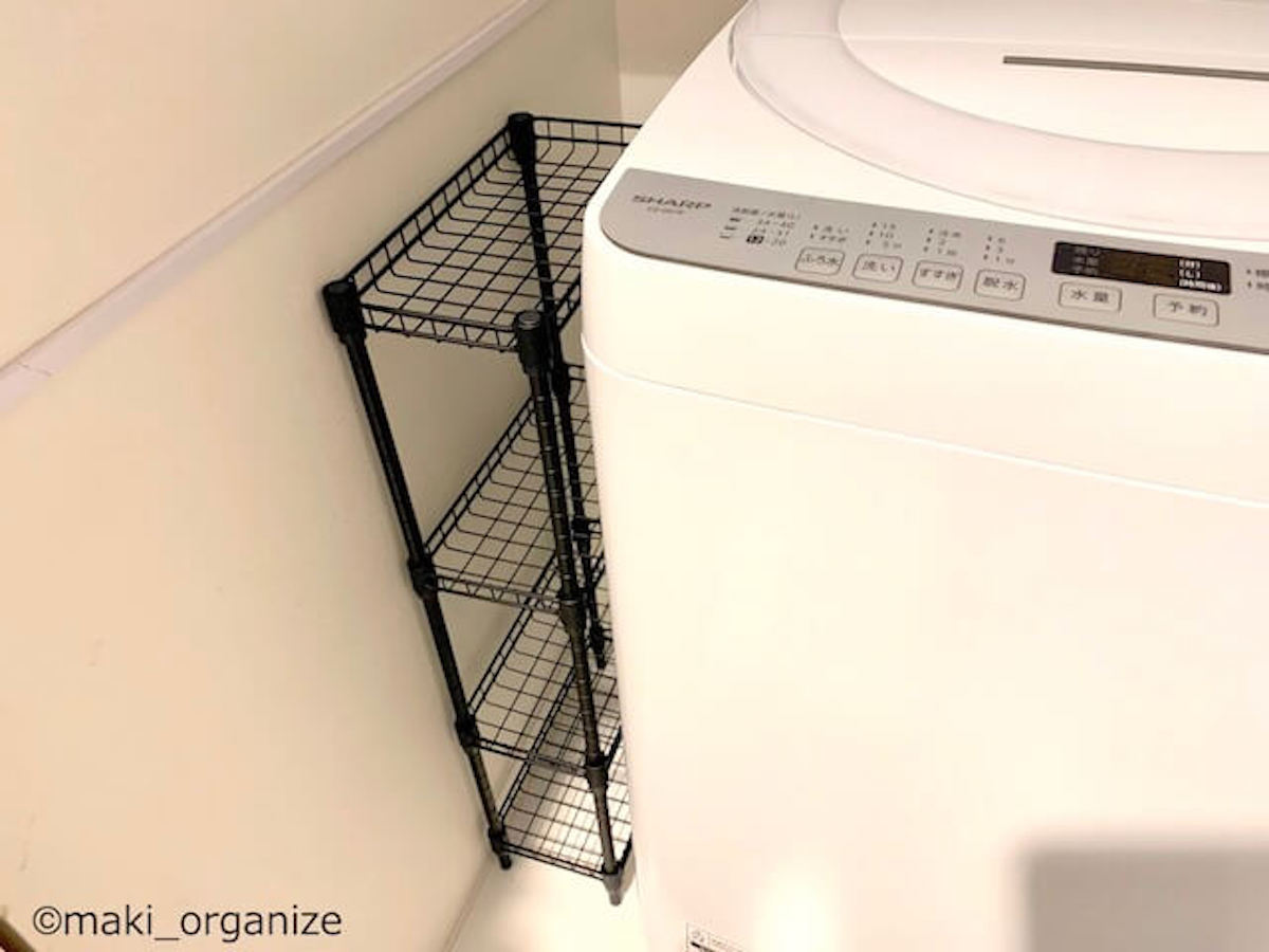 【ダイソー】「ジョイントラック」で空間スッキリ! プロによる収納アイデア8の画像6