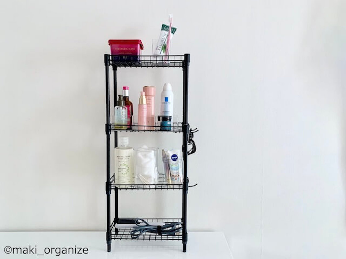 【ダイソー】「ジョイントラック」で空間スッキリ! プロによる収納アイデア8の画像7