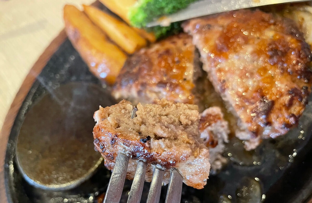 【ステーキのあさくま】1,815円ハンバーグランチは肉汁噴出でうまい!の画像11